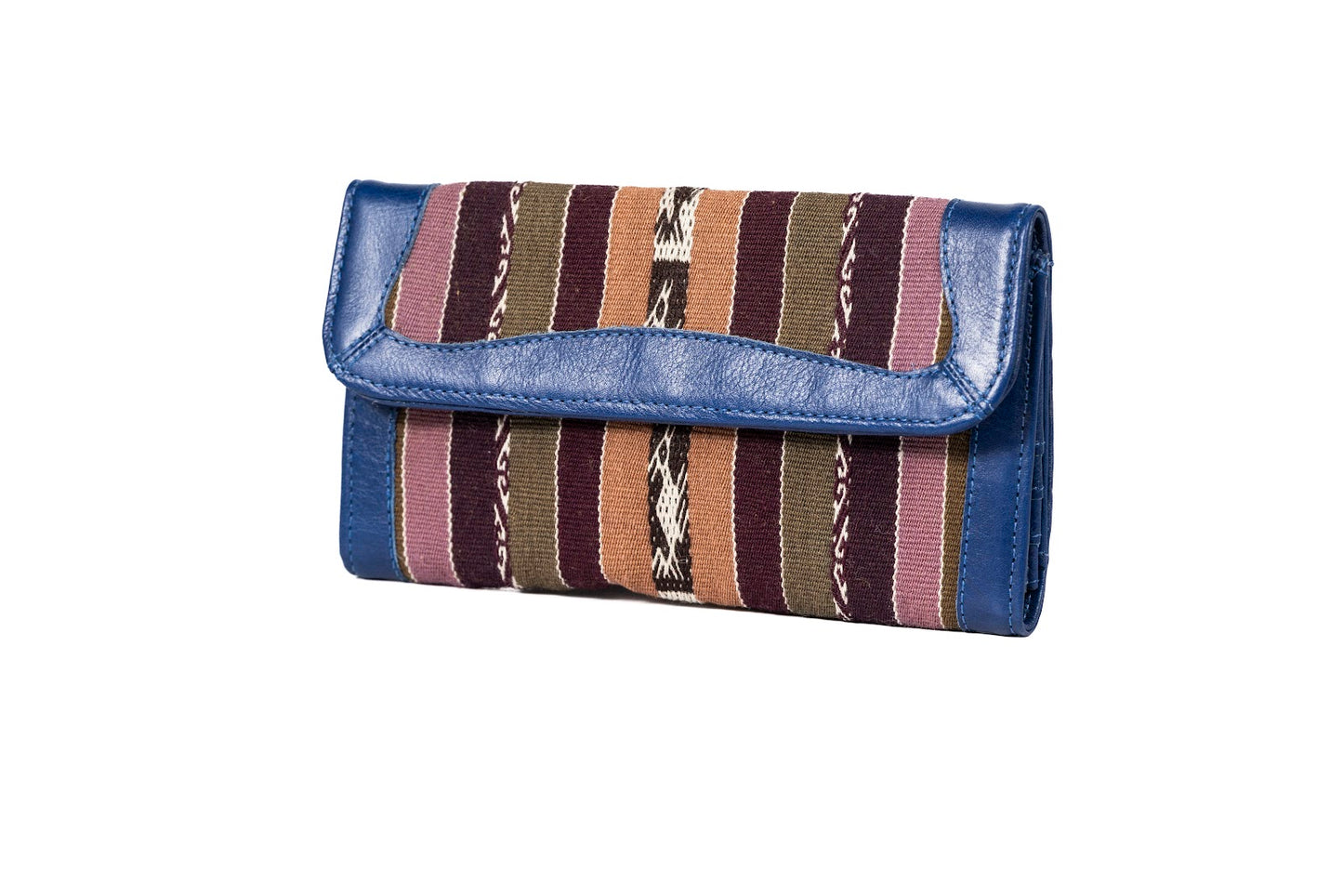 Billetera Aguayo Natural C/Cuero Varios Colores