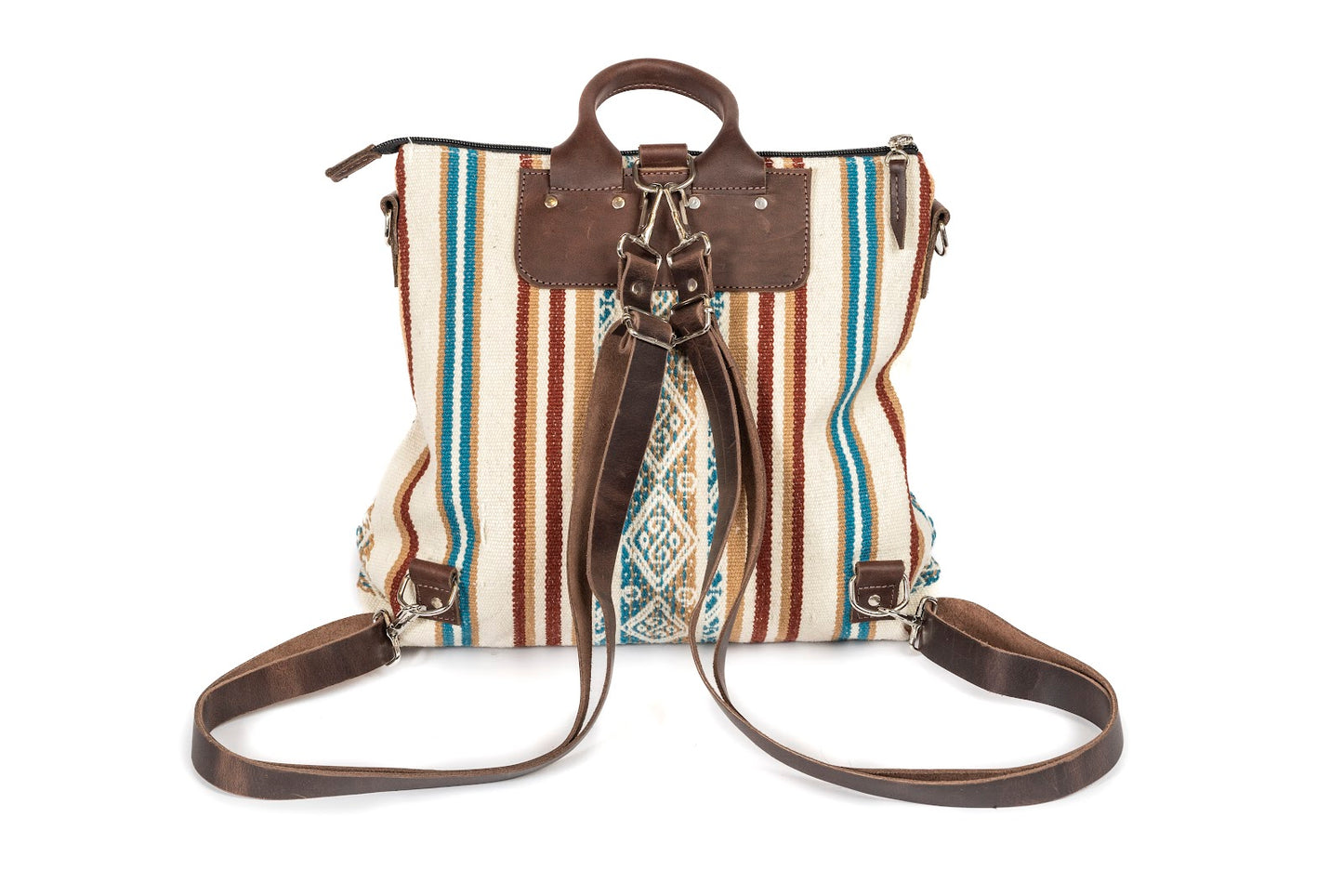 Mochila Aguayo Terracota