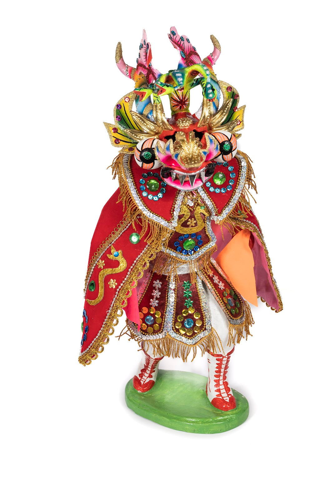 Muñeco Diablo Yeso Extra Grande