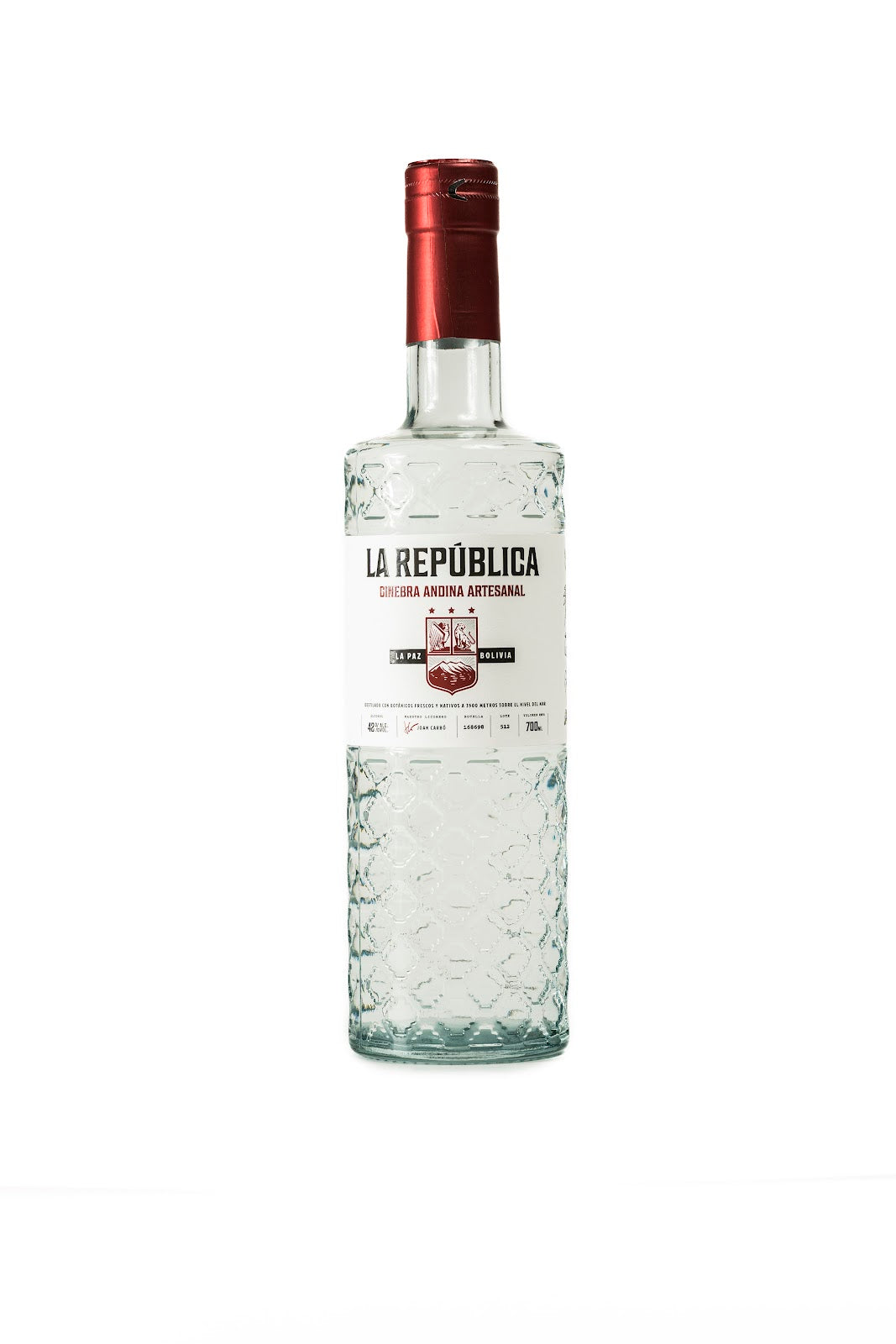 Ginebra La Republica Andina 700 ML