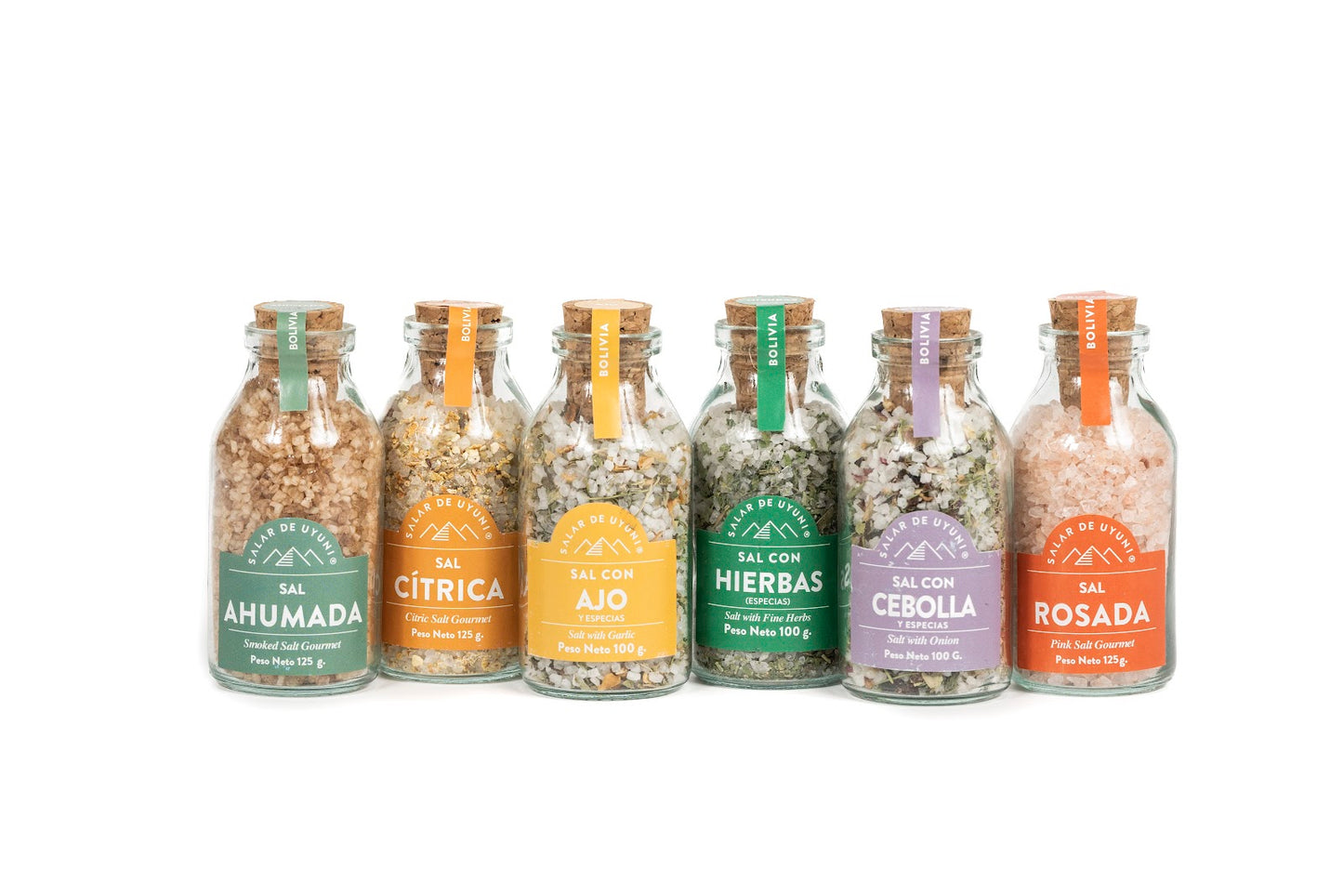 Vidrio Sal Especial C/Sabores 125gr.