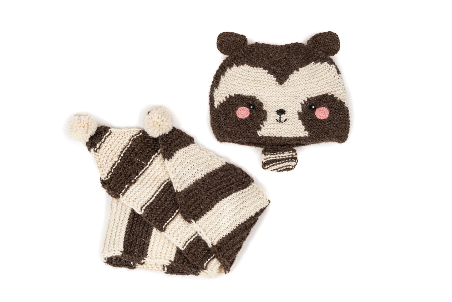 Conjunto Animales Gorro/Bufanda