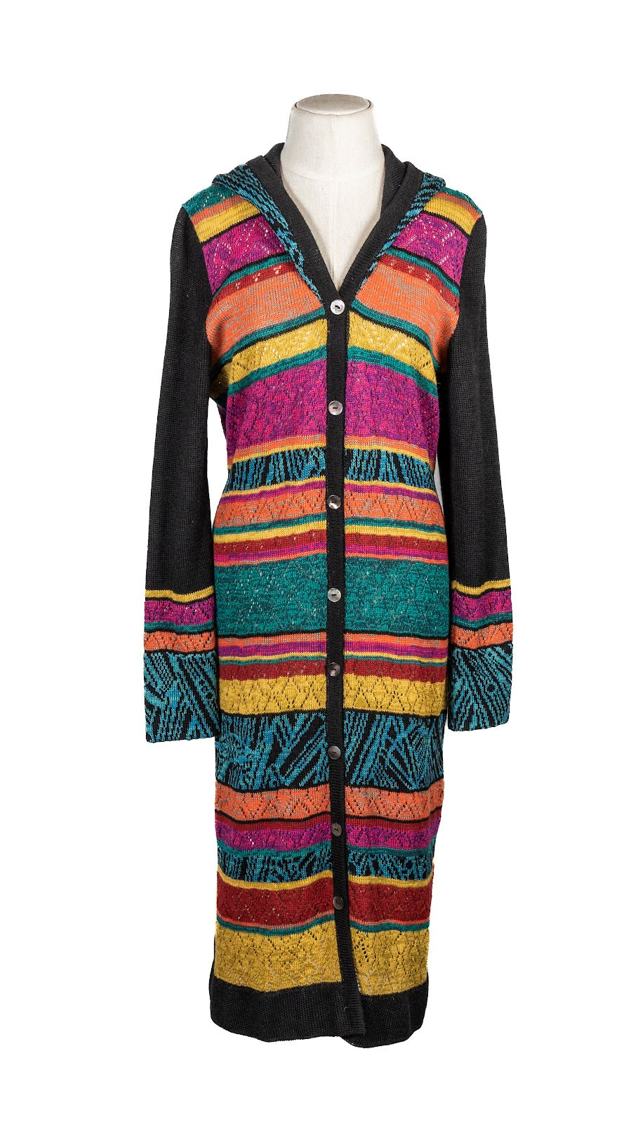 Cristal Mayu Hood Abrigo