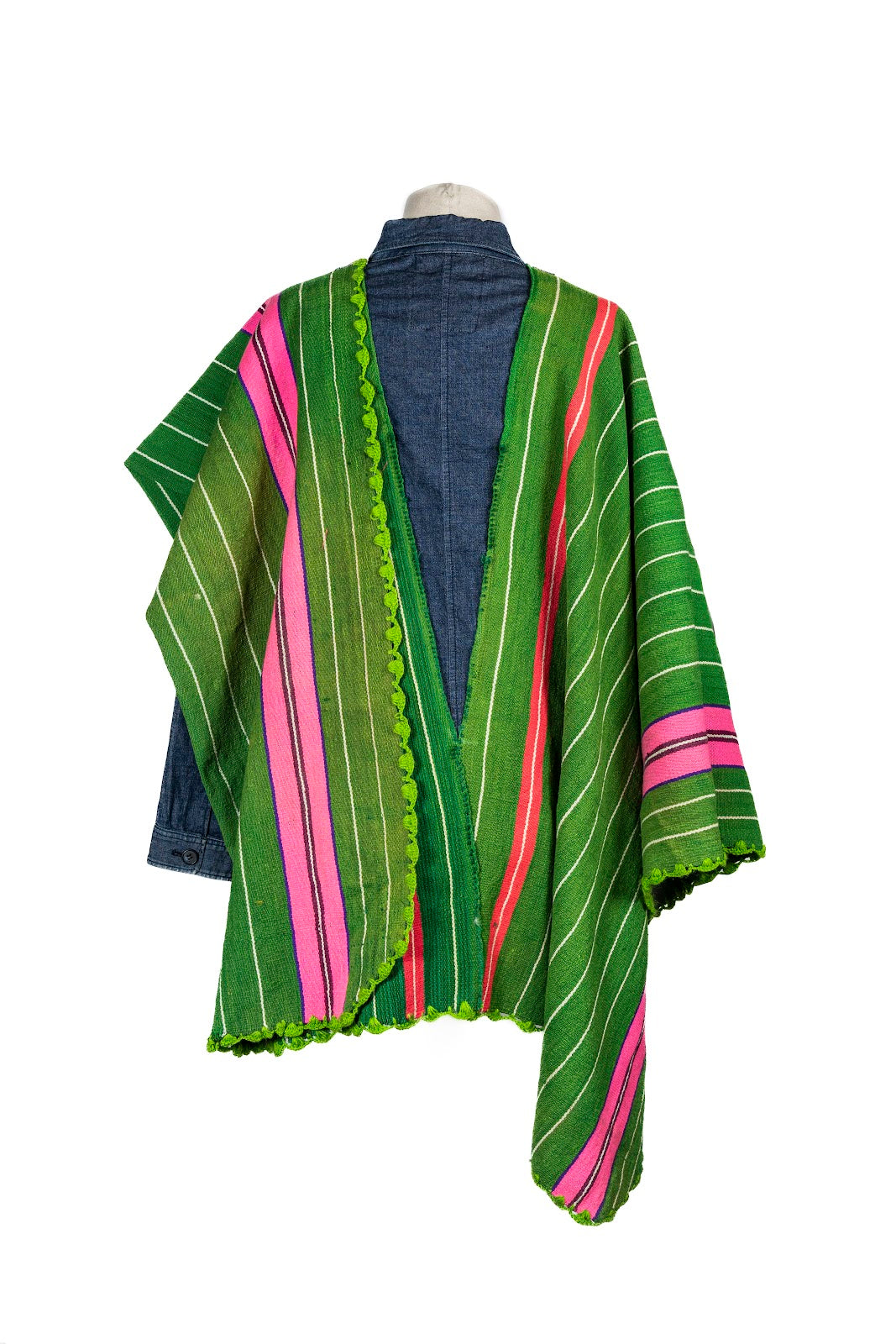 Chaqueta Jean C/Aguayo Verde