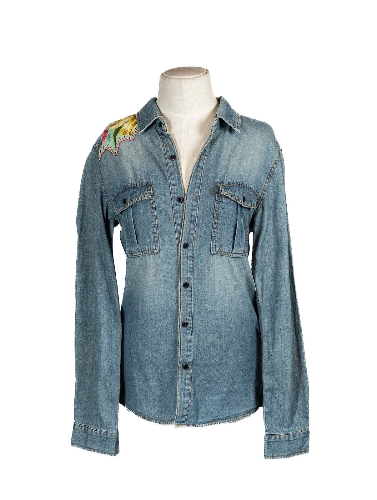 Camisa Bordada S-M-L-XL