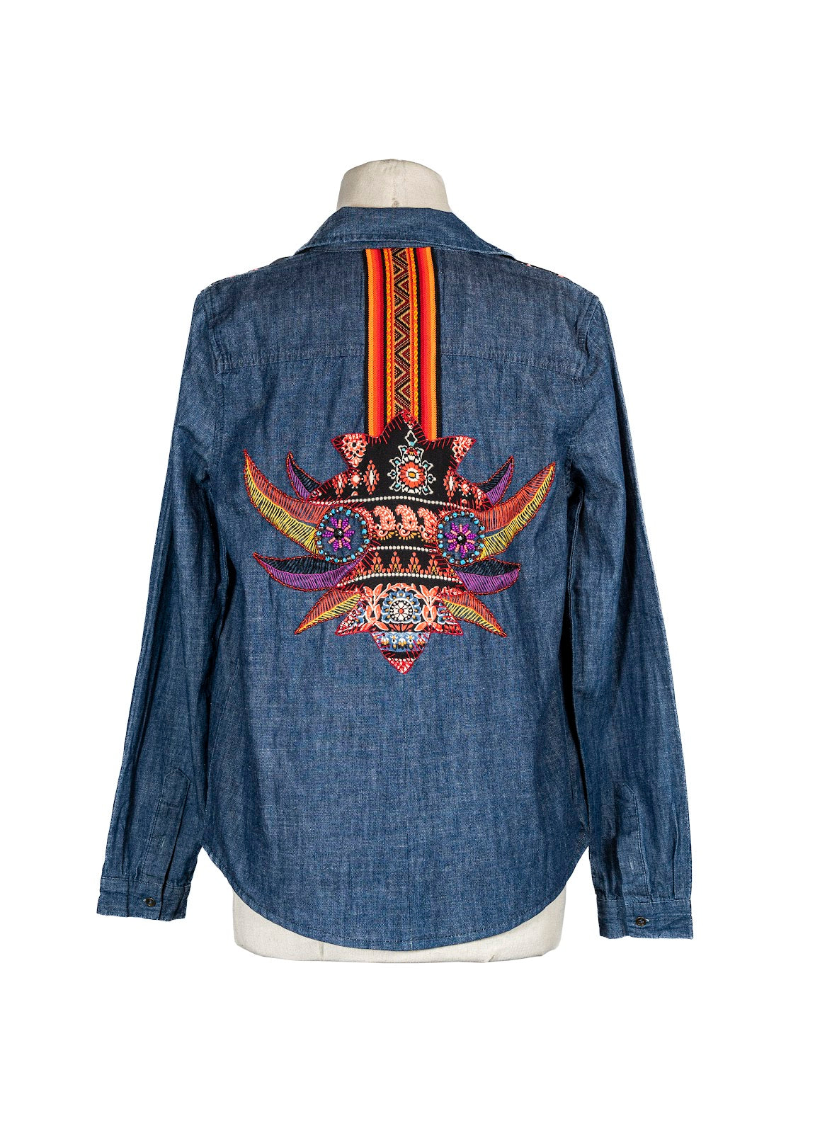 Camisa Bordada S-M-L-XL