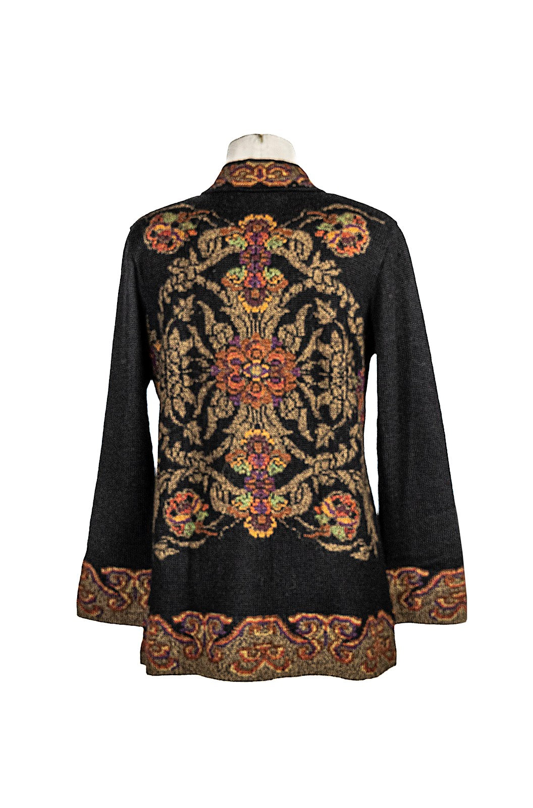 Saco Largo Mujer C/Bordado S/M