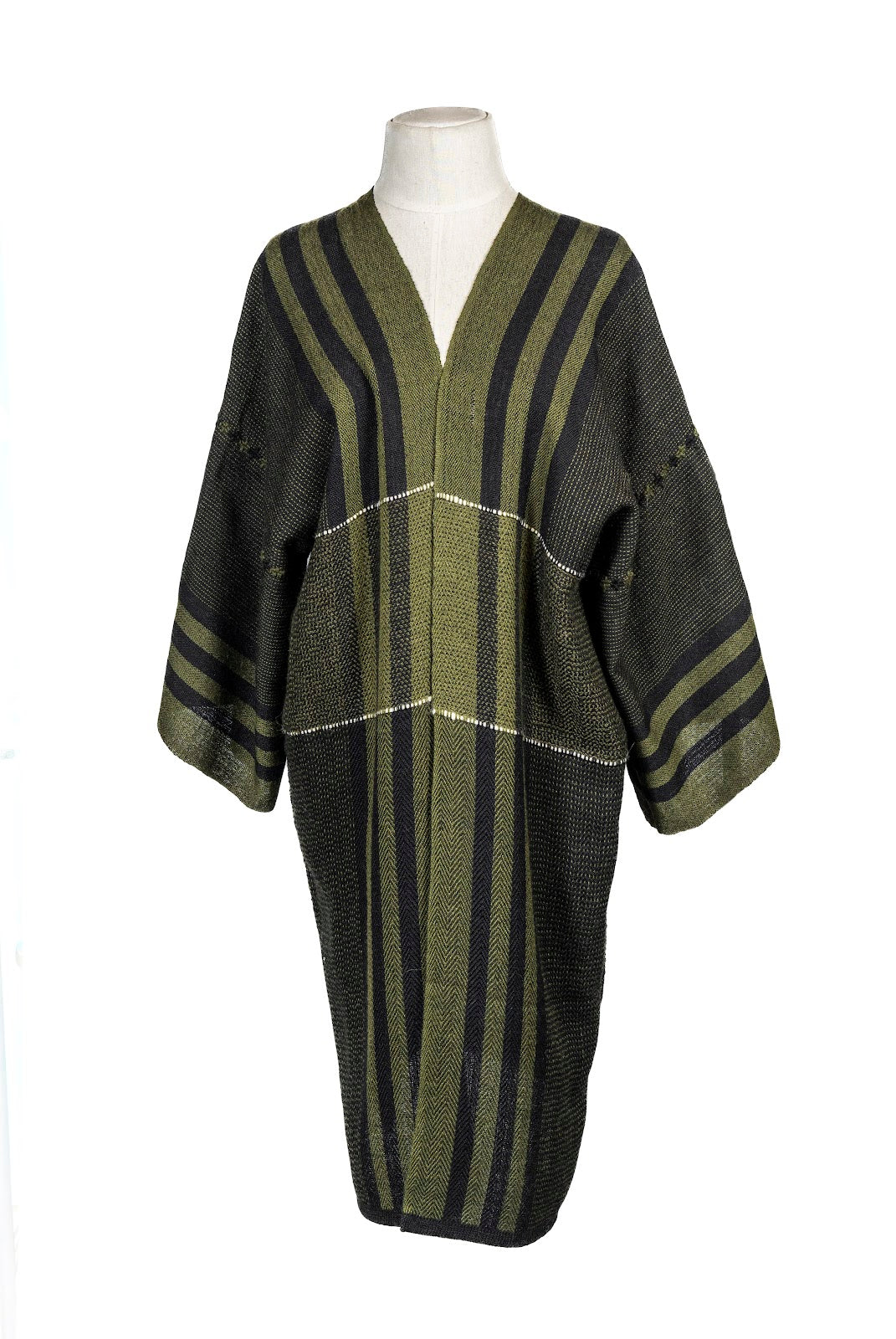 Kimono Gensho Blanco/Negro/Verde/Morado Baby Alpaca