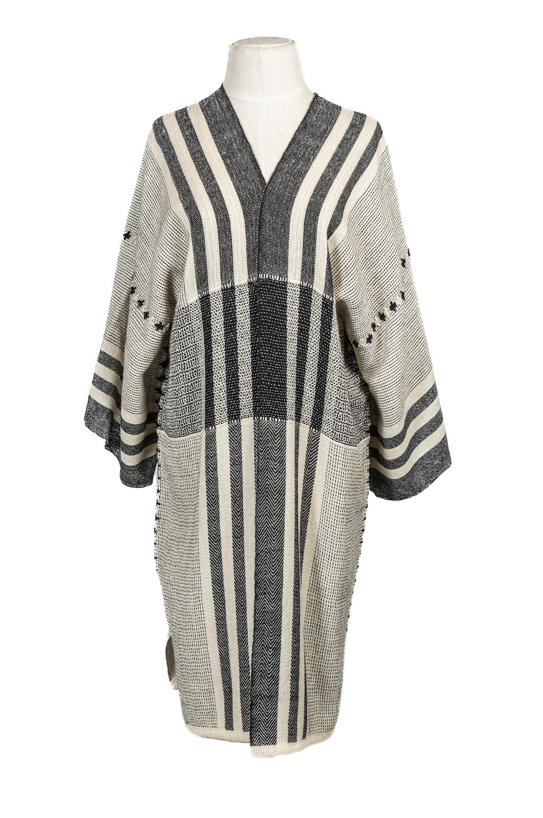 Kimono Gensho Blanco/Negro/Verde/Morado Baby Alpaca