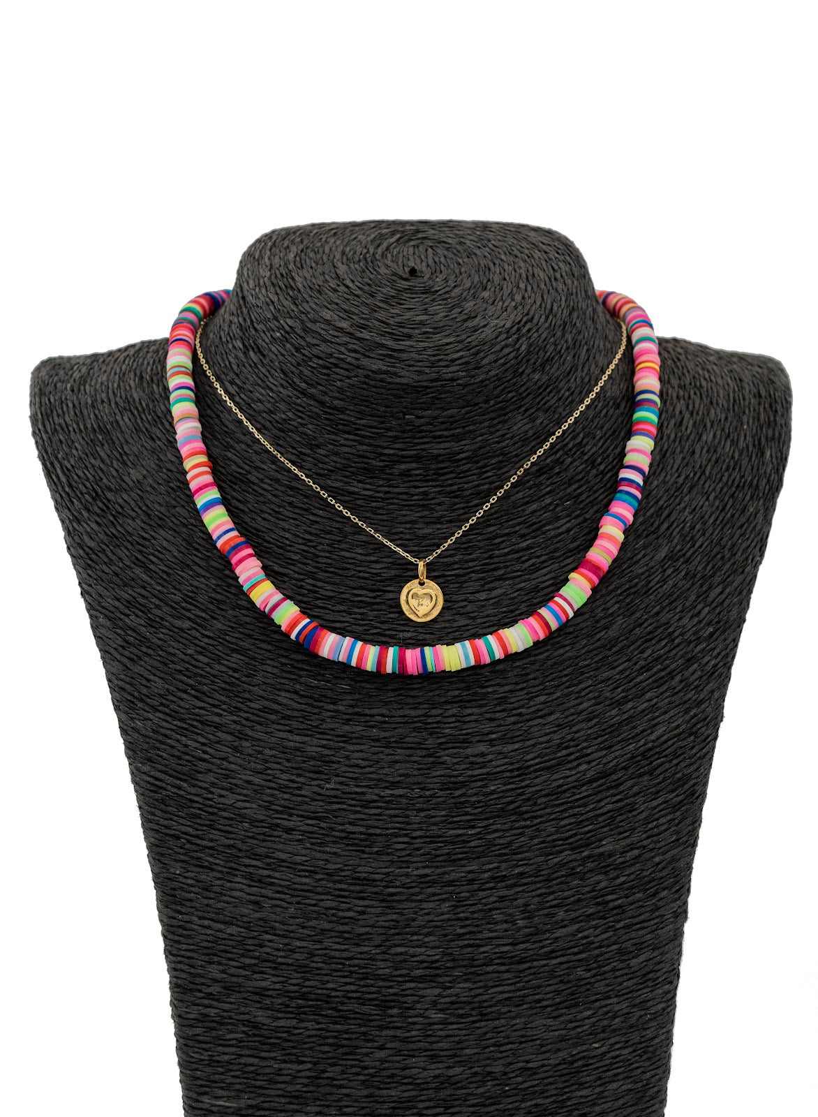 Collar C/Mostacilla Disco Colores