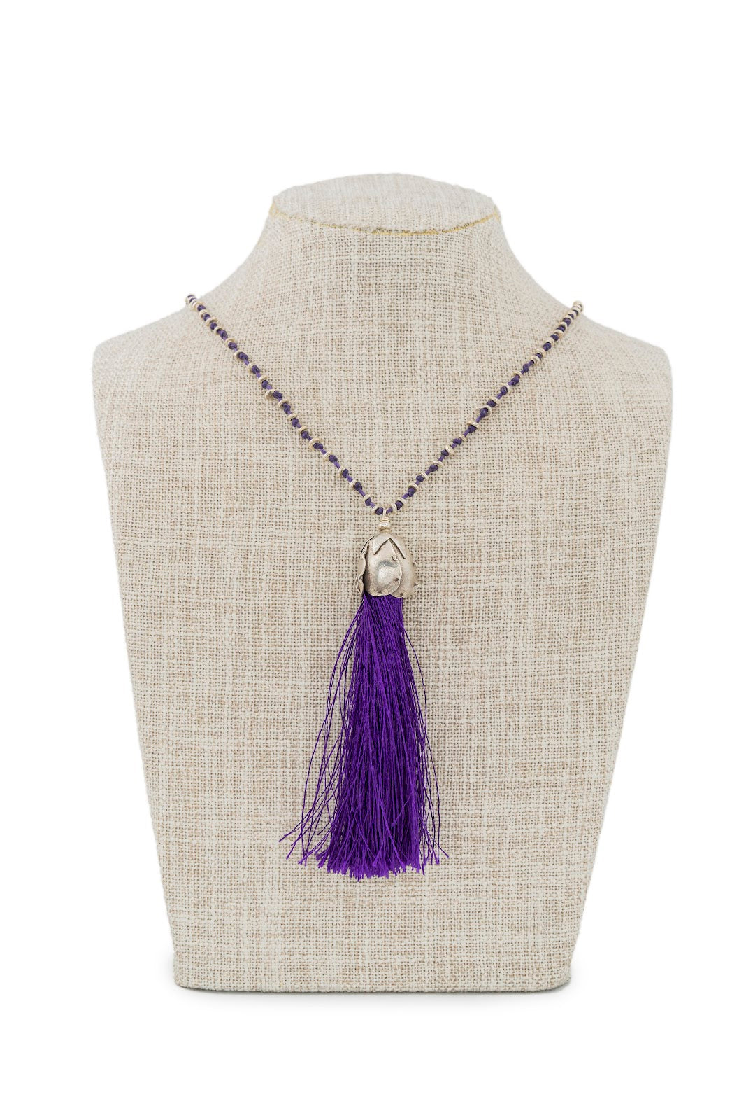 Collar Ag Lana Flor Cerrado Lanasil