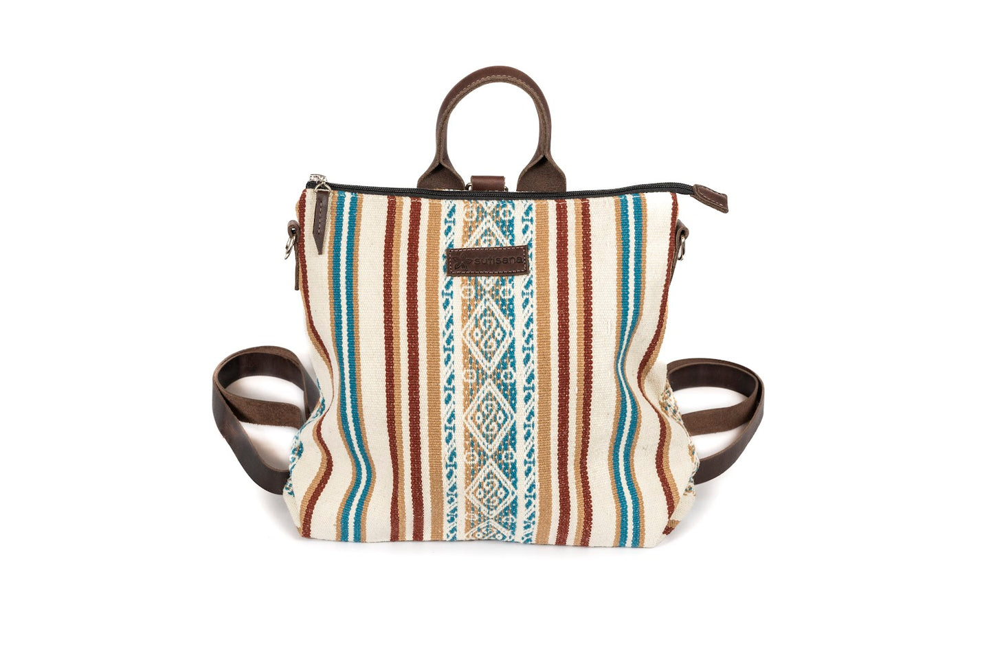 Mochila Aguayo Terracota