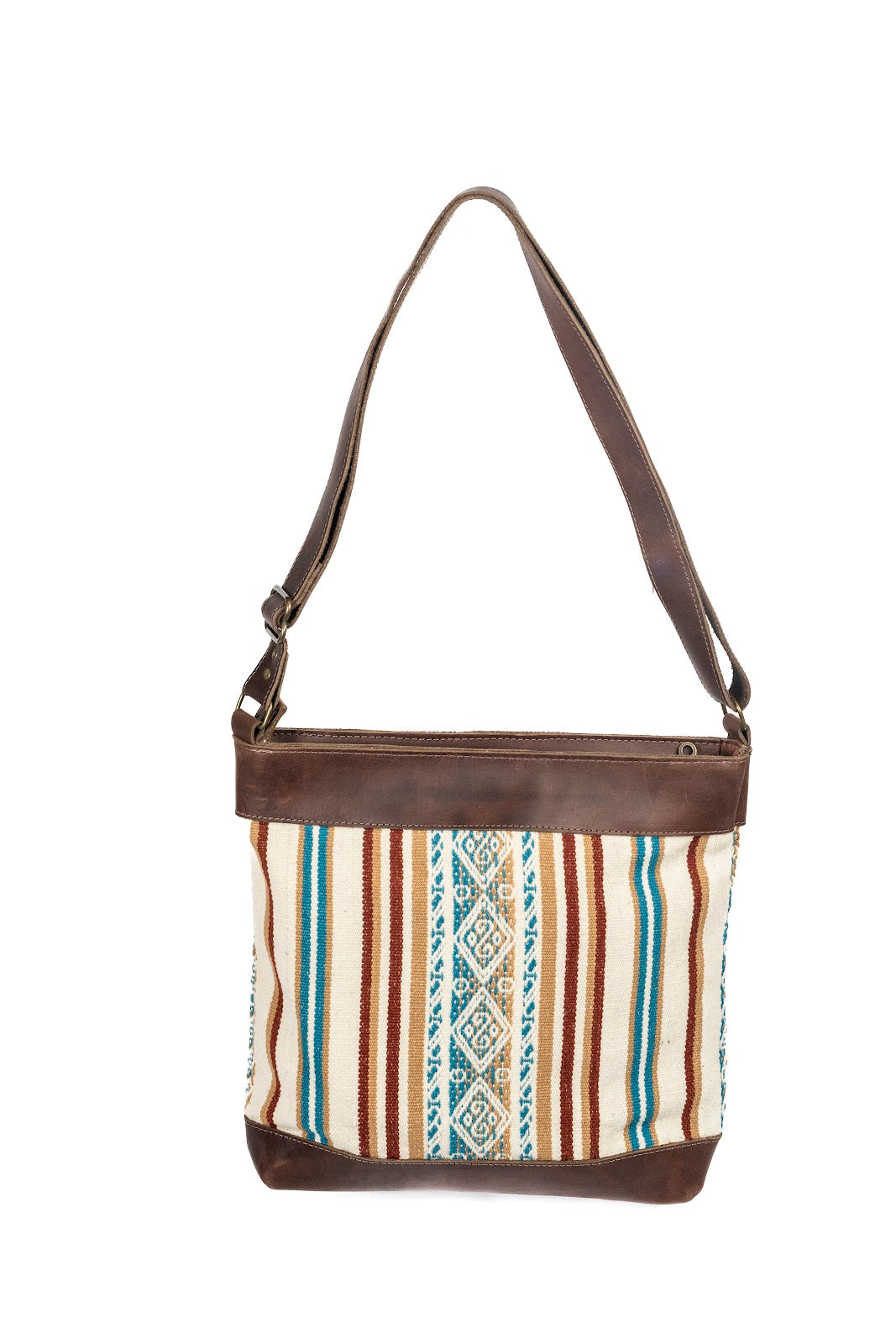 Bolso Crossbody Mediano terracota/Neutro