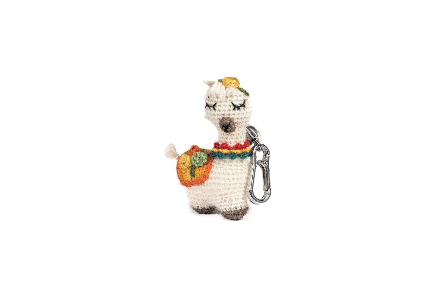 Llavero LLamita De Lana