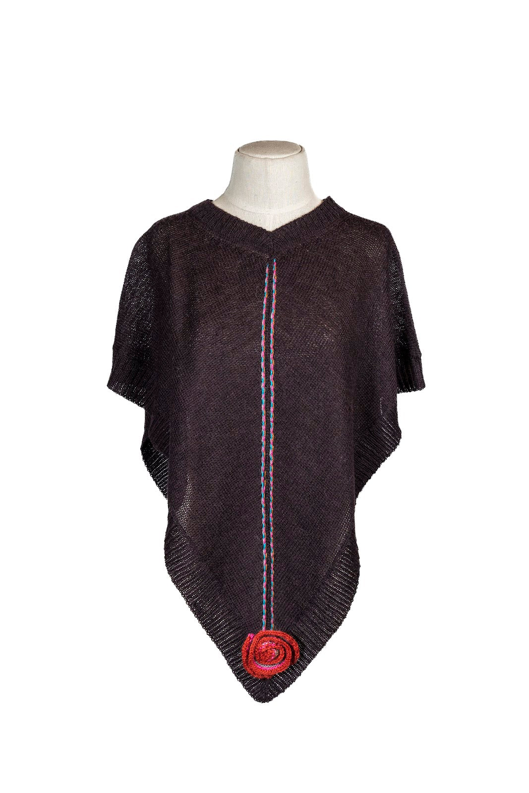 Poncho Mujer Baby Alpaca