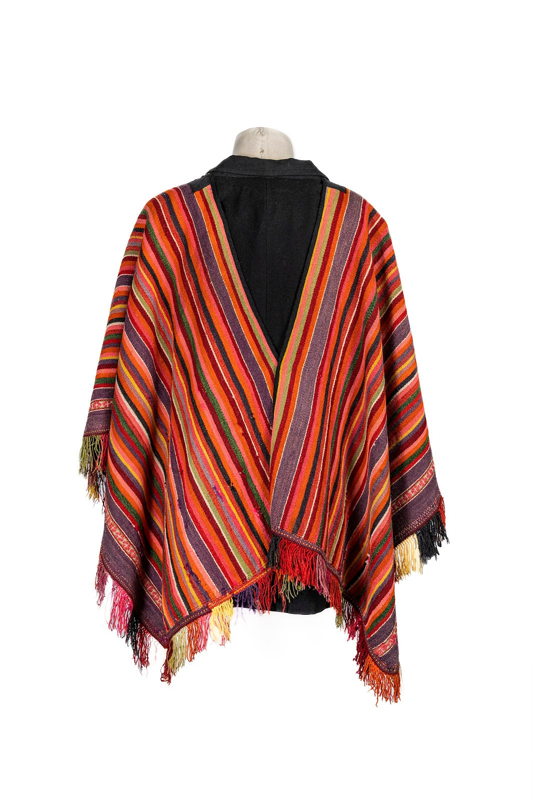 Saco Negro C/Aguayo Colores