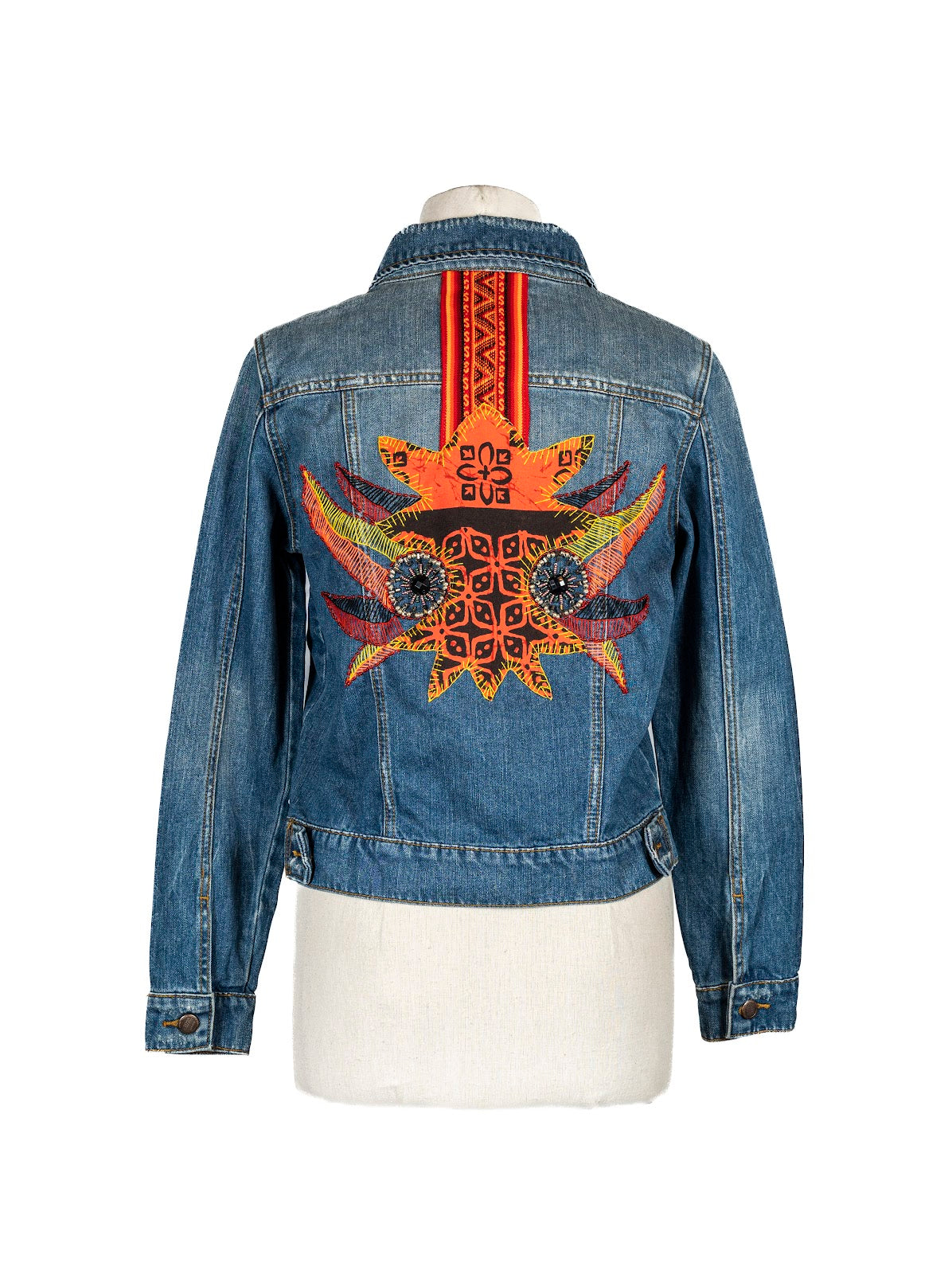 Chaqueta Bordada S-M-L-XL
