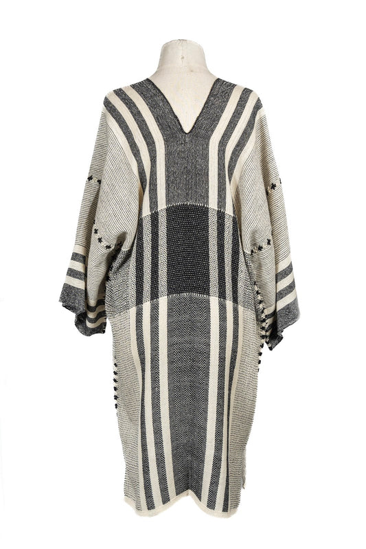 Kimono Gensho Blanco/Negro/Verde/Morado Baby Alpaca