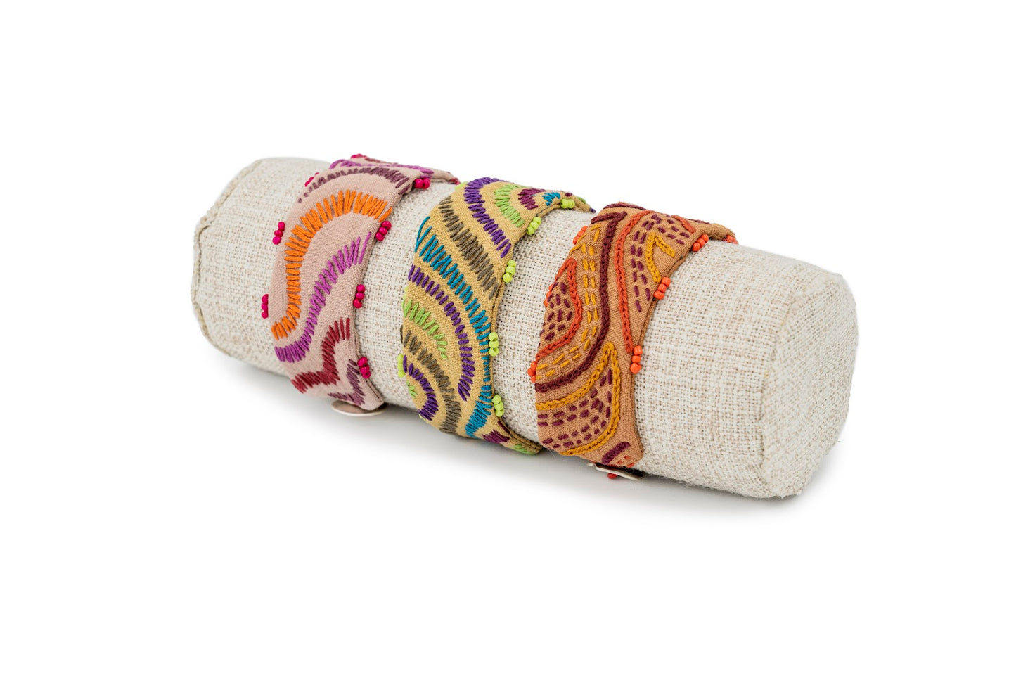 Pulsera Bordada Algodón