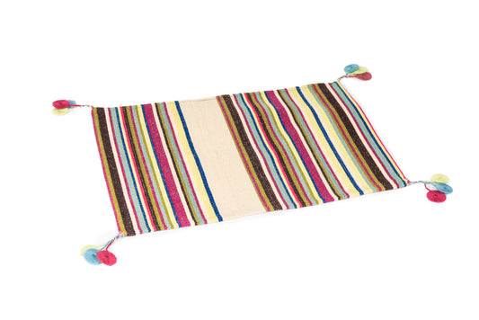 Individual Aguayo Guatemala 45x36cms C/Circulos de 3